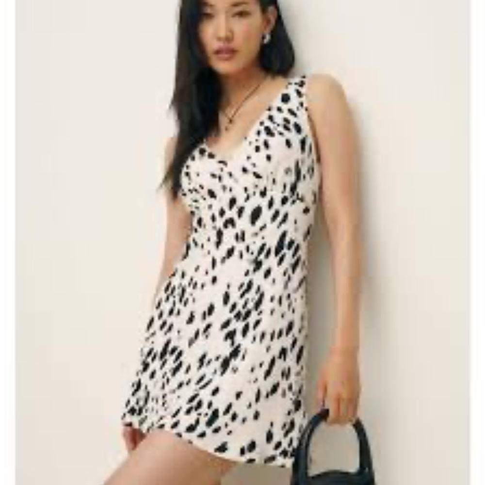 Reformation Calix Dress Savanna - Size M
